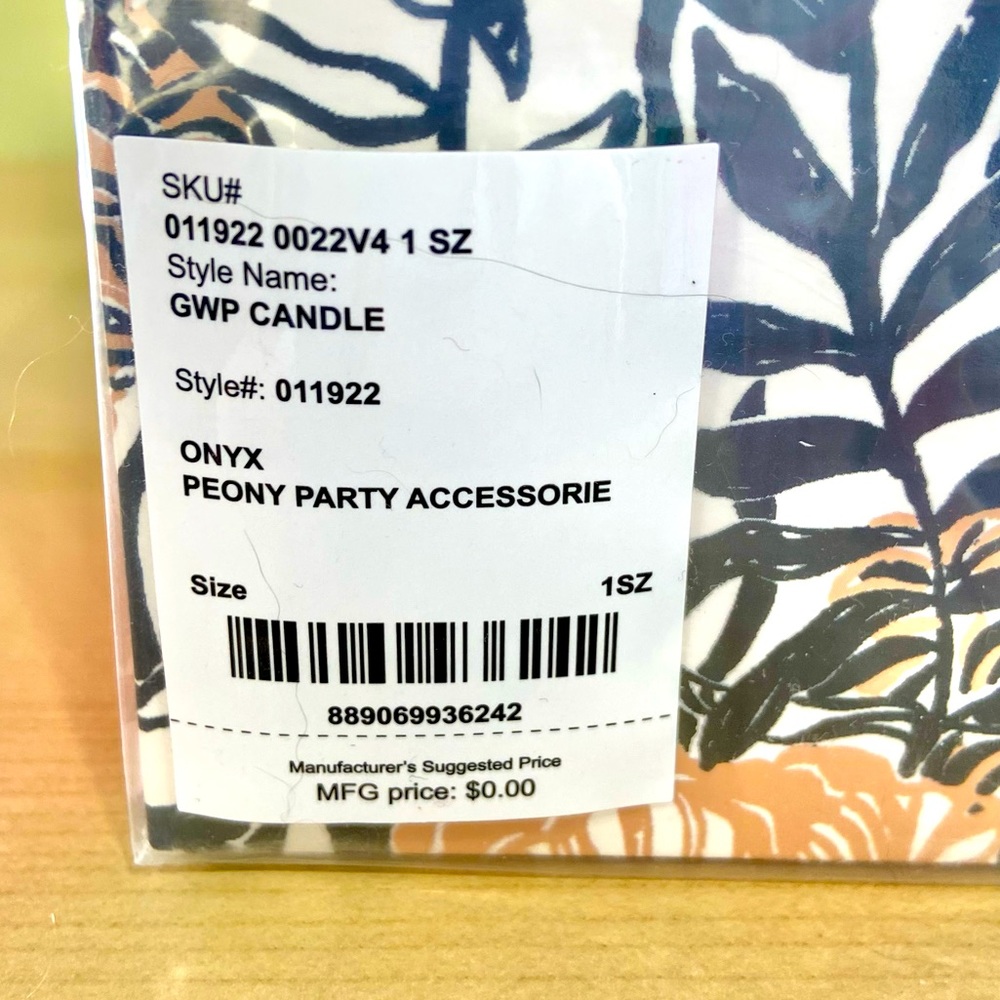 Lilly Pulitzer GWP Candle Onyx Peony Party NEW - Picture 8 of 11